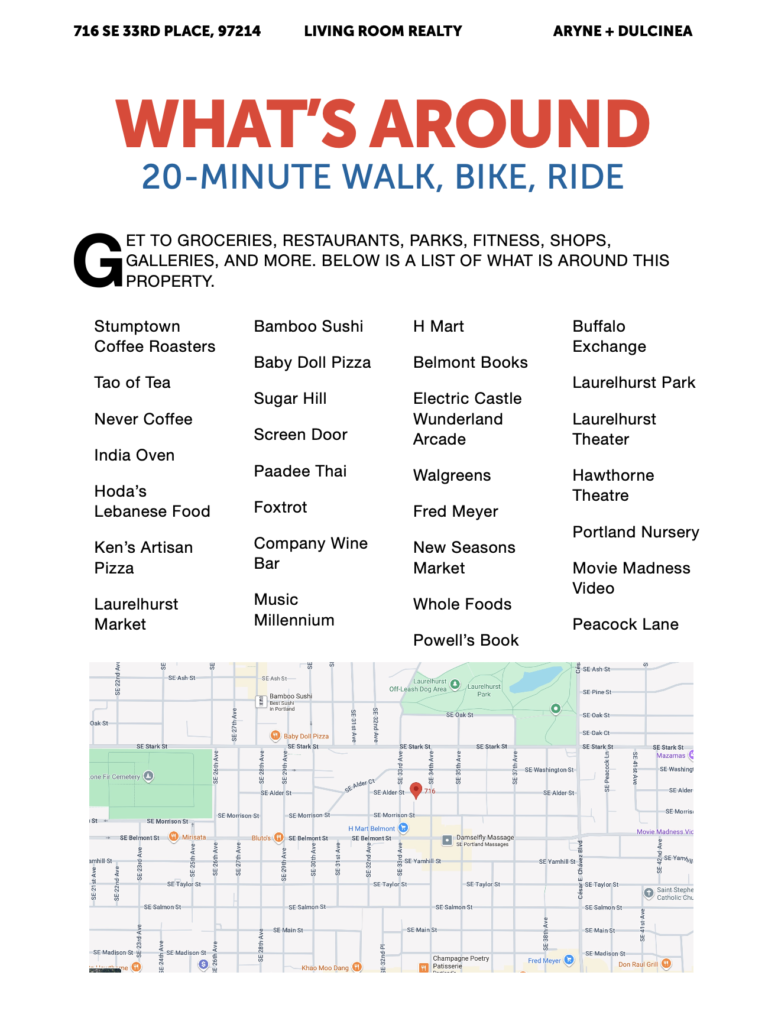 Aryne + Dulcinea with Living Room Realty, Portland, Oregon. Aryne Blumklotz, Buyers, Dulcinea Myers-Newcomb, Sellers, aryneanddulcinea.com